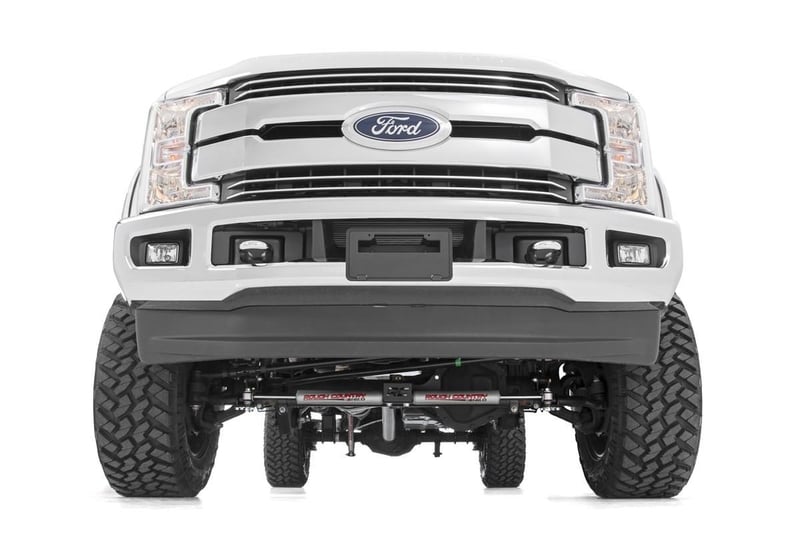 RC 4.5 Inch Lift Kit | V2 Shocks | Ford F-250/F-350 Super Duty 4WD (2017-2022) (manufacturer page)