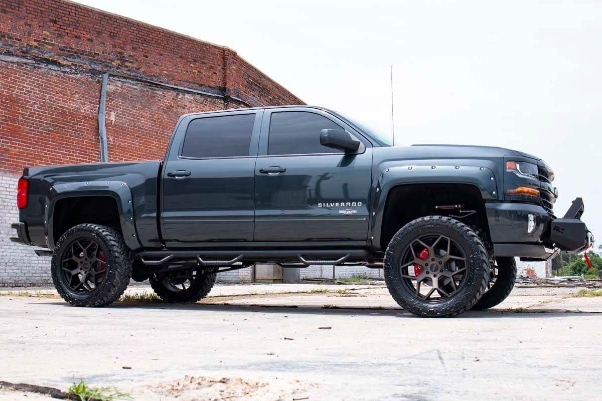 7 Inch Lift Kit | Cast Steel | Vertex | Chevy/GMC 1500 (14-18 & Classic) - Vertex Kits (Image 6 of 6)