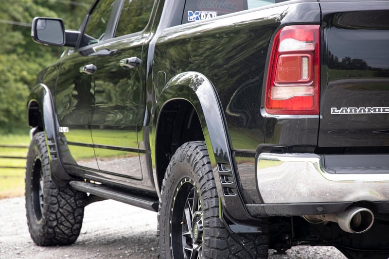 RC SF1 Fender Flares | PTW Rugged Brown | Ram 1500 2WD/4WD (2019-2024) (manufacturer page)
