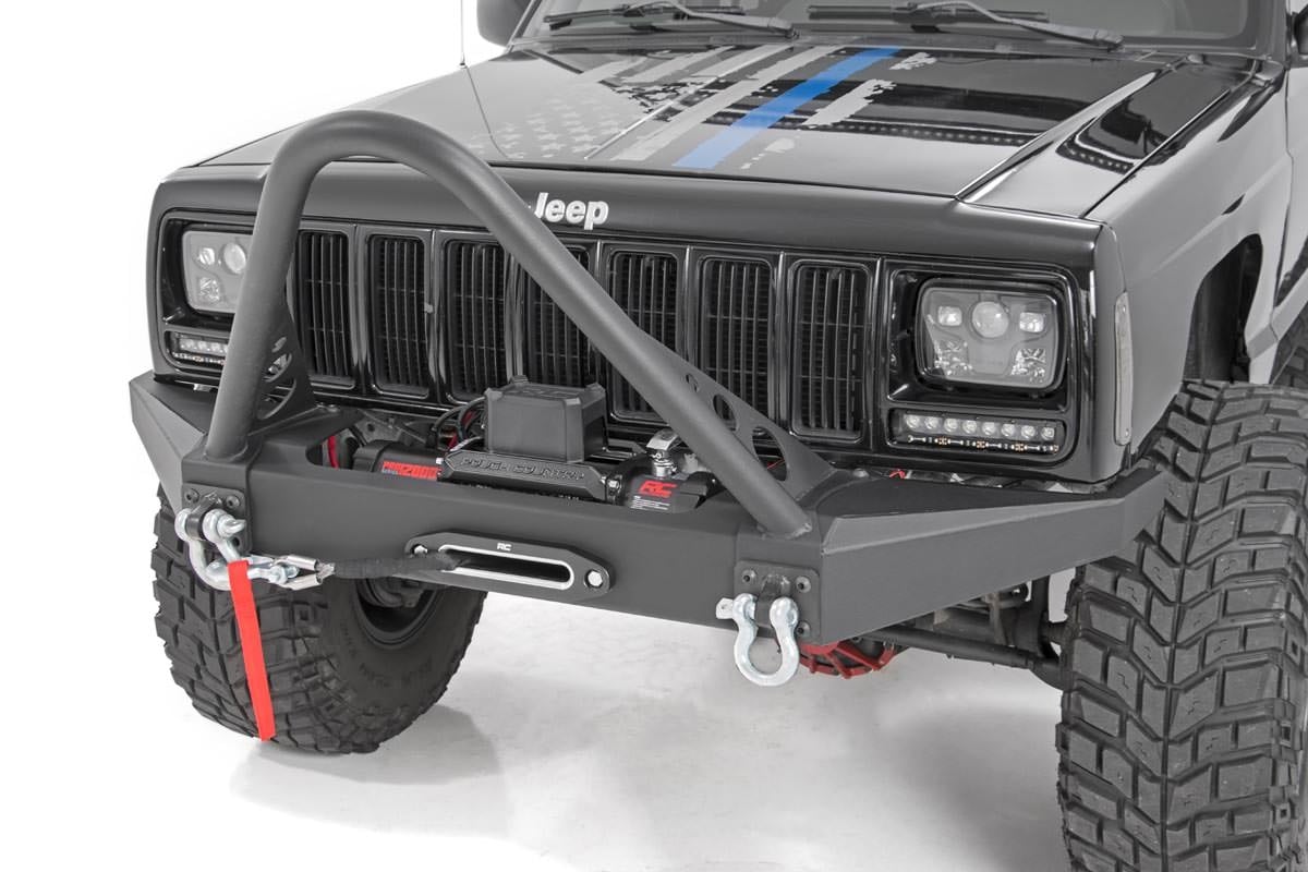 Front Winch Bumper | Jeep Cherokee XJ 2WD/4WD (1984-2001) - Bumpers (Image 5 of 6)