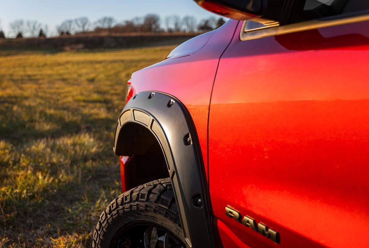 Defender Fender Flares | PRP Deep Cherry Red Crystal | Ram 1500 (19-24) - Fender Flares (Image 4 of 6)