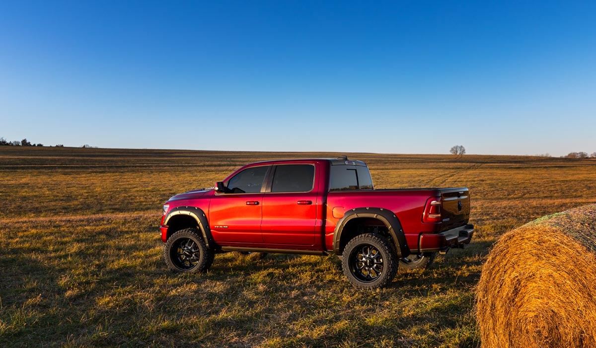 Defender Fender Flares | PRP Deep Cherry Red Crystal | Ram 1500 (19-24) - Fender Flares (Image 5 of 6)