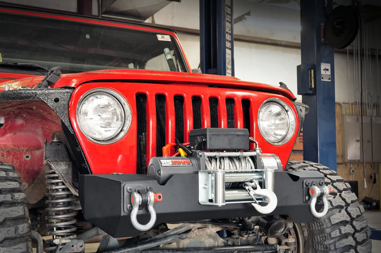 Front Stubby Winch Bumper | Jeep Wrangler TJ (97-06)/Wrangler Unlimited (04-06) - Bumpers (Image 2 of 2)