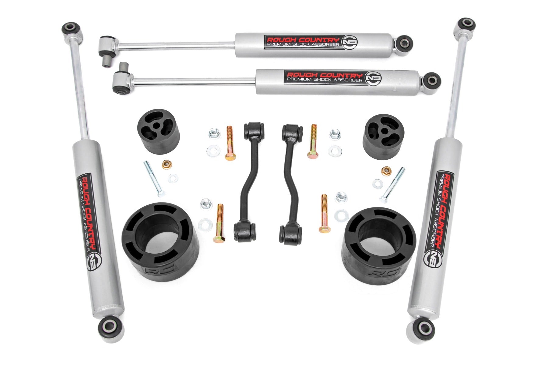 2.5 Inch Leveling Kit | Spacers | N3 | Jeep Gladiator JT 4WD (2020-2023) - Susp Lift Kits 4wd (Image 1 of 4)
