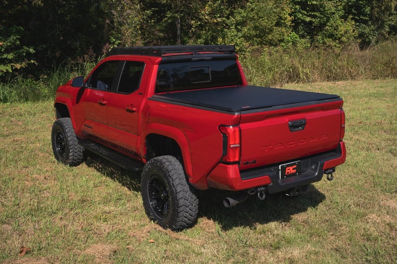 RC Soft Roll Up Bed Cover | 5' Bed | Toyota Tacoma 2WD/4WD (2024-2026) (manufacturer page)
