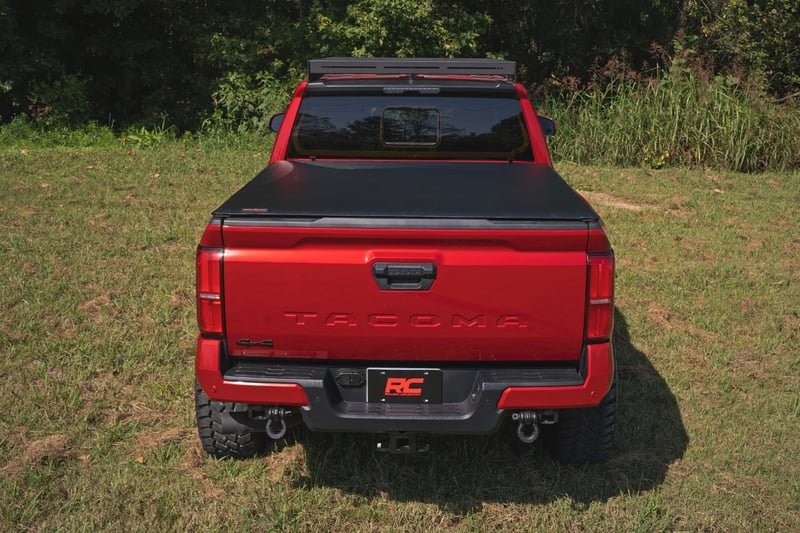 RC Soft Roll Up Bed Cover | 5' Bed | Toyota Tacoma 2WD/4WD (2024-2026) (manufacturer page)