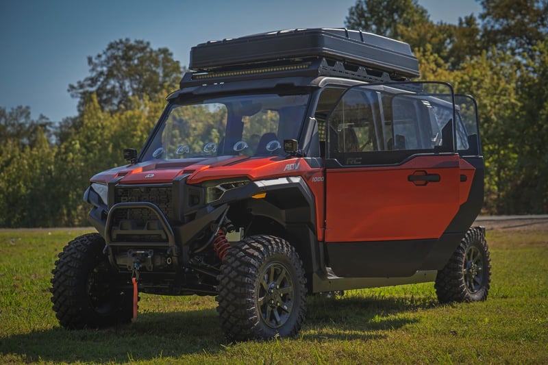 RC LED Light Kit | Front Mount | 3" Chrome Pair | Wide Angle | Polaris XPEDITION ADV 5 (manufacturer page)