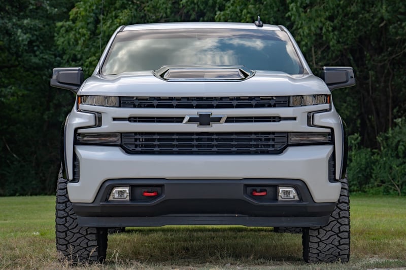 RC Hood Scoop | GXG Tungsten | Chevy Silverado 1500 2WD/4WD (2019-2026) (manufacturer page)