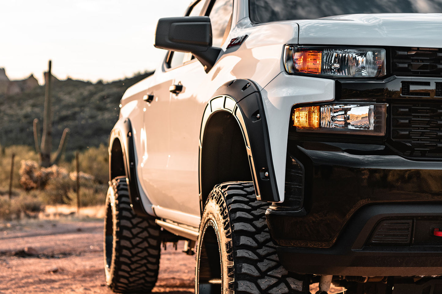Defender Fender Flares | GBD Cypress Gray | Chevy Silverado 1500 (19-26) - Fender Flares (Image 2 of 6)