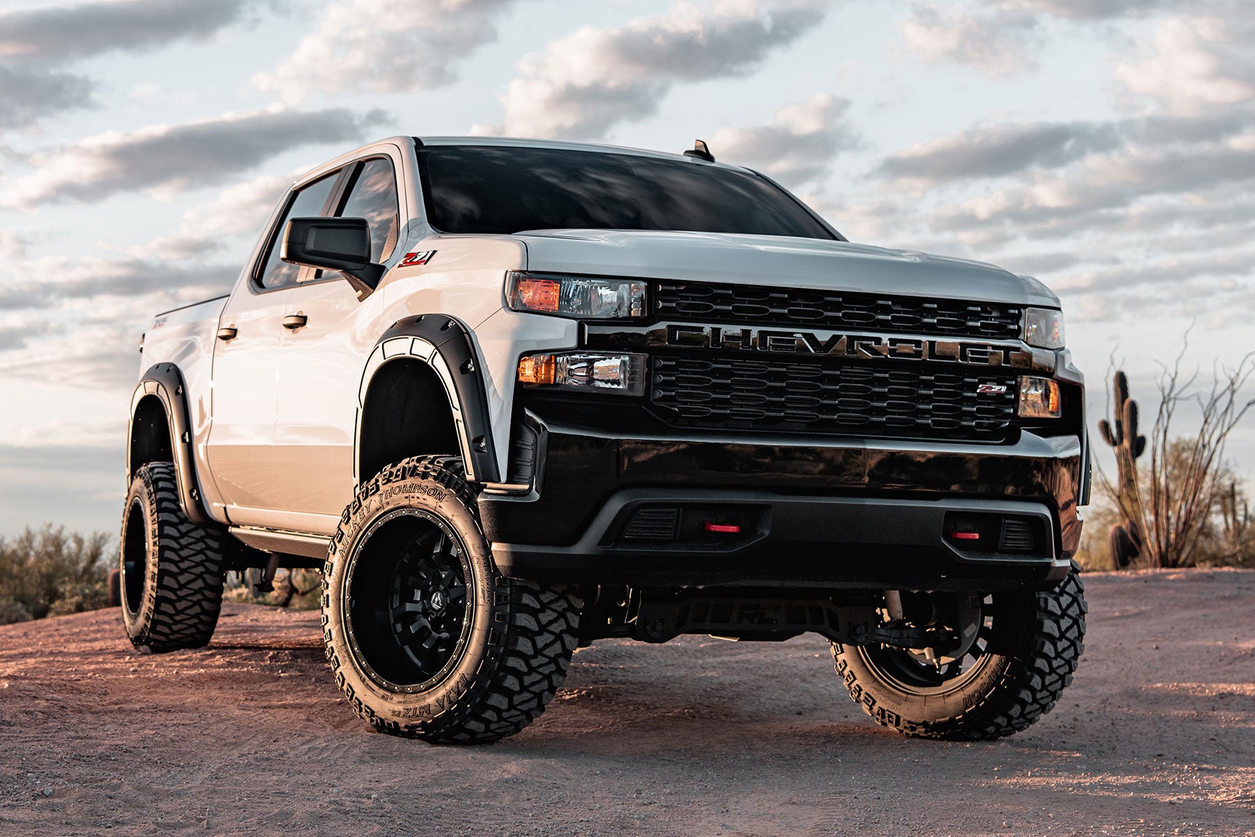 Defender Fender Flares | GBD Cypress Gray | Chevy Silverado 1500 (19-26) - Fender Flares (Image 3 of 6)