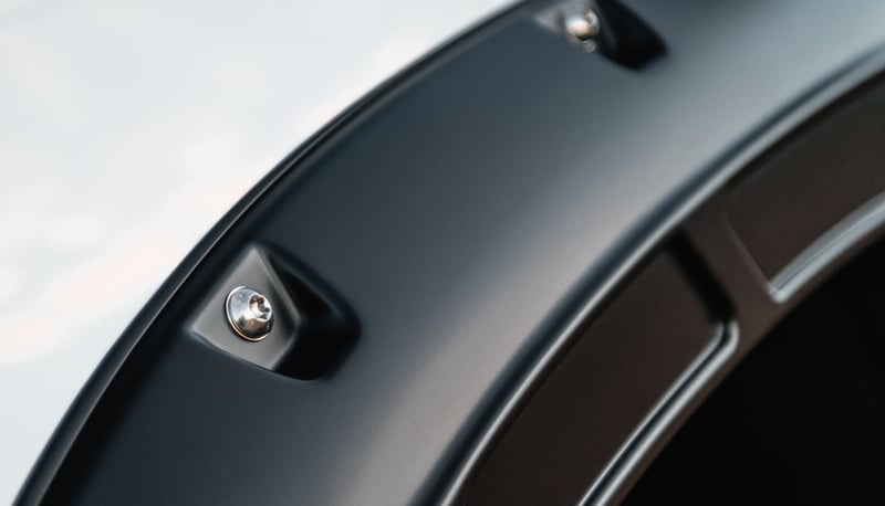 RC Defender Fender Flares | GB8 Mosaic Black | Chevy Silverado 1500 (19-26) (manufacturer page)