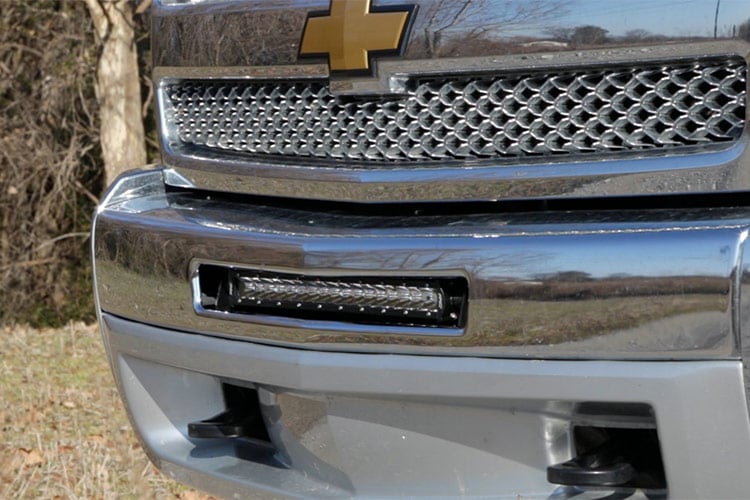 LED Light Mount | Bumper | 20" | Chevy Silverado 1500 (07-13)/Silverado 2500 HD (07-10) - Lighting & Acc (Image 3 of 4)