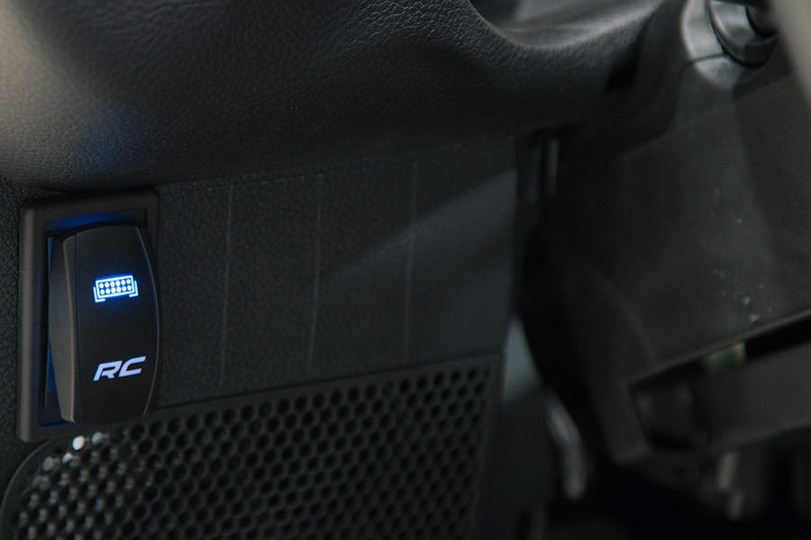 Auxiliary Switch Bezel | Single - Lighting & Acc (Image 3 of 3)