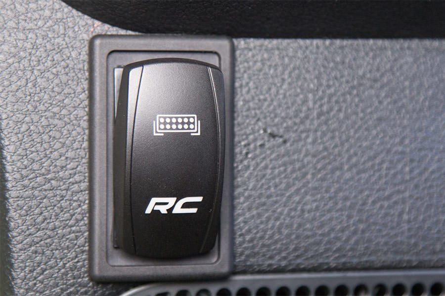 Auxiliary Switch Bezel | Single - Lighting & Acc (Image 2 of 3)
