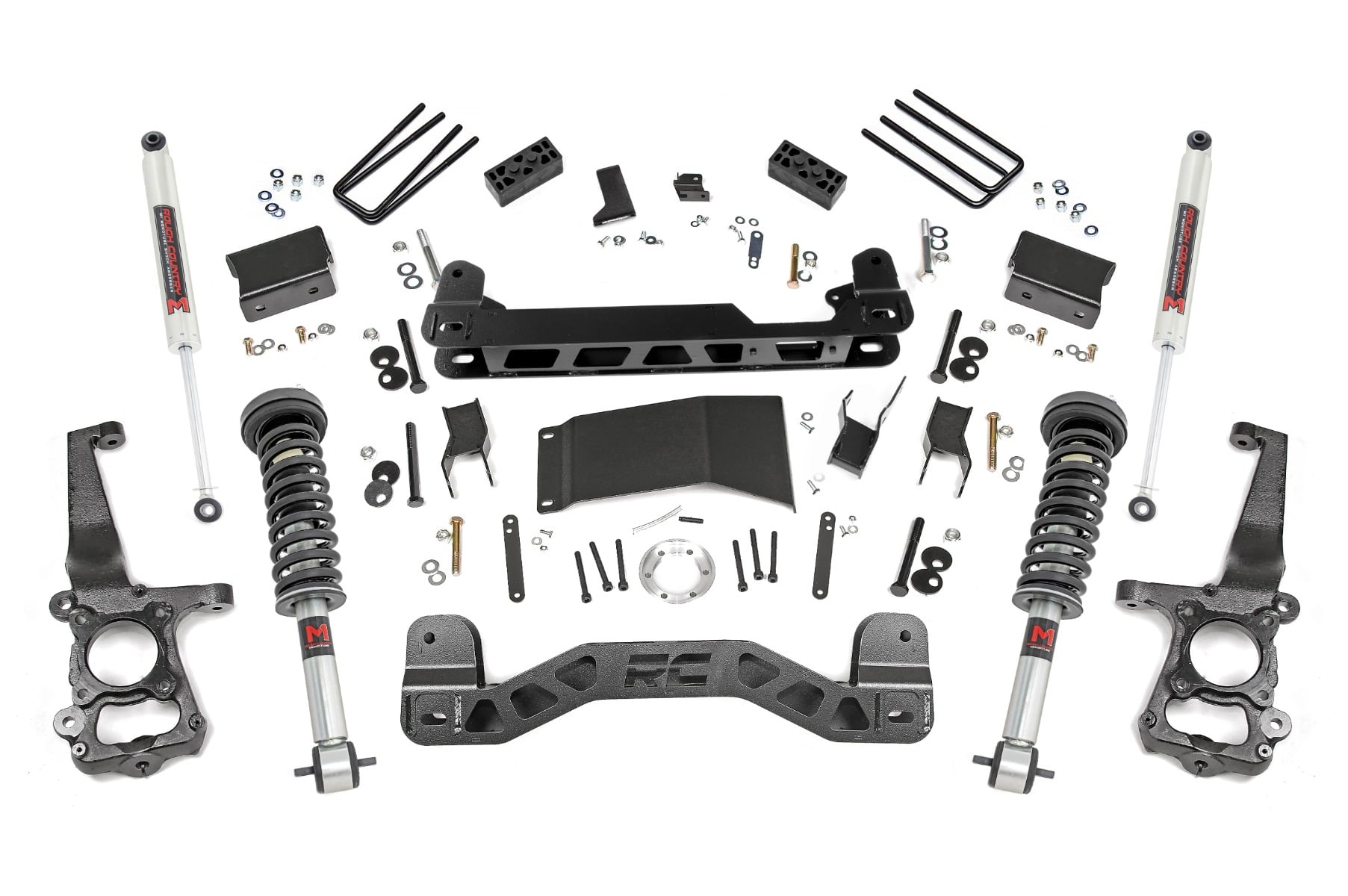 4 Inch Lift Kit | M1 Struts/M1 | Ford F-150 4WD (2015-2020) - Susp Lift Kits 4wd (Image 1 of 6)