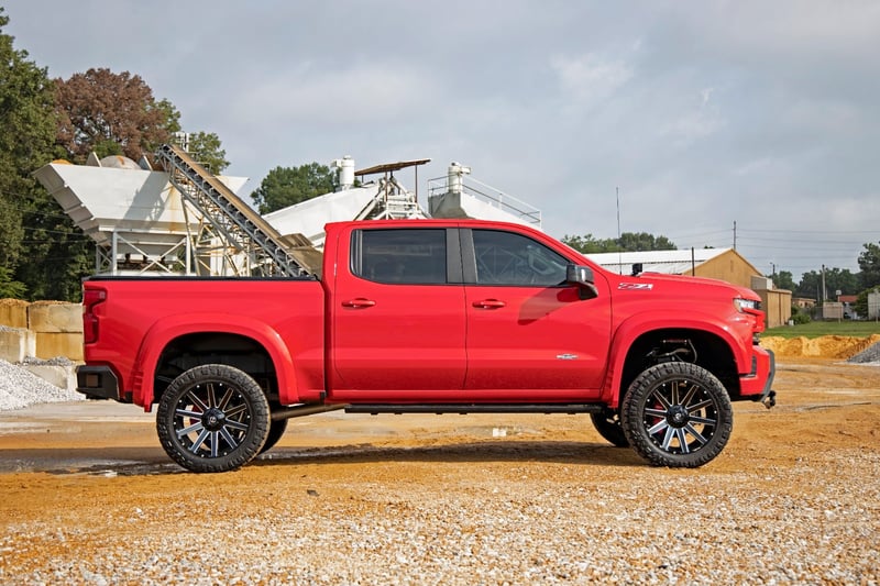 RC SF1 Fender Flares | GTL Desert Sand | Chevy Silverado 1500 2WD/4WD (19-26) (manufacturer page)