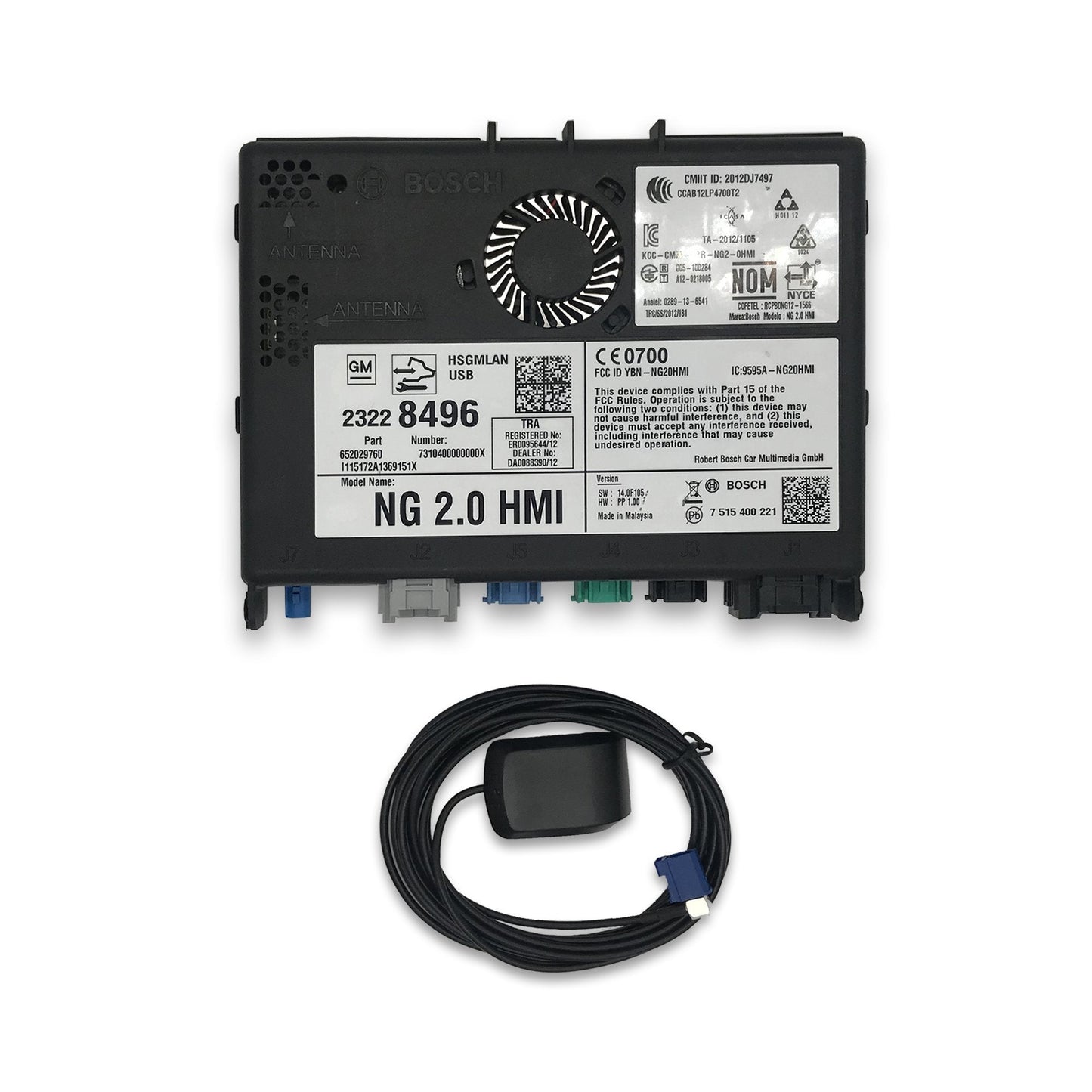 OEM HMI Factory Navigation System with Programming for 2015-2020 Chevy Suburban (Image 1 of 2)