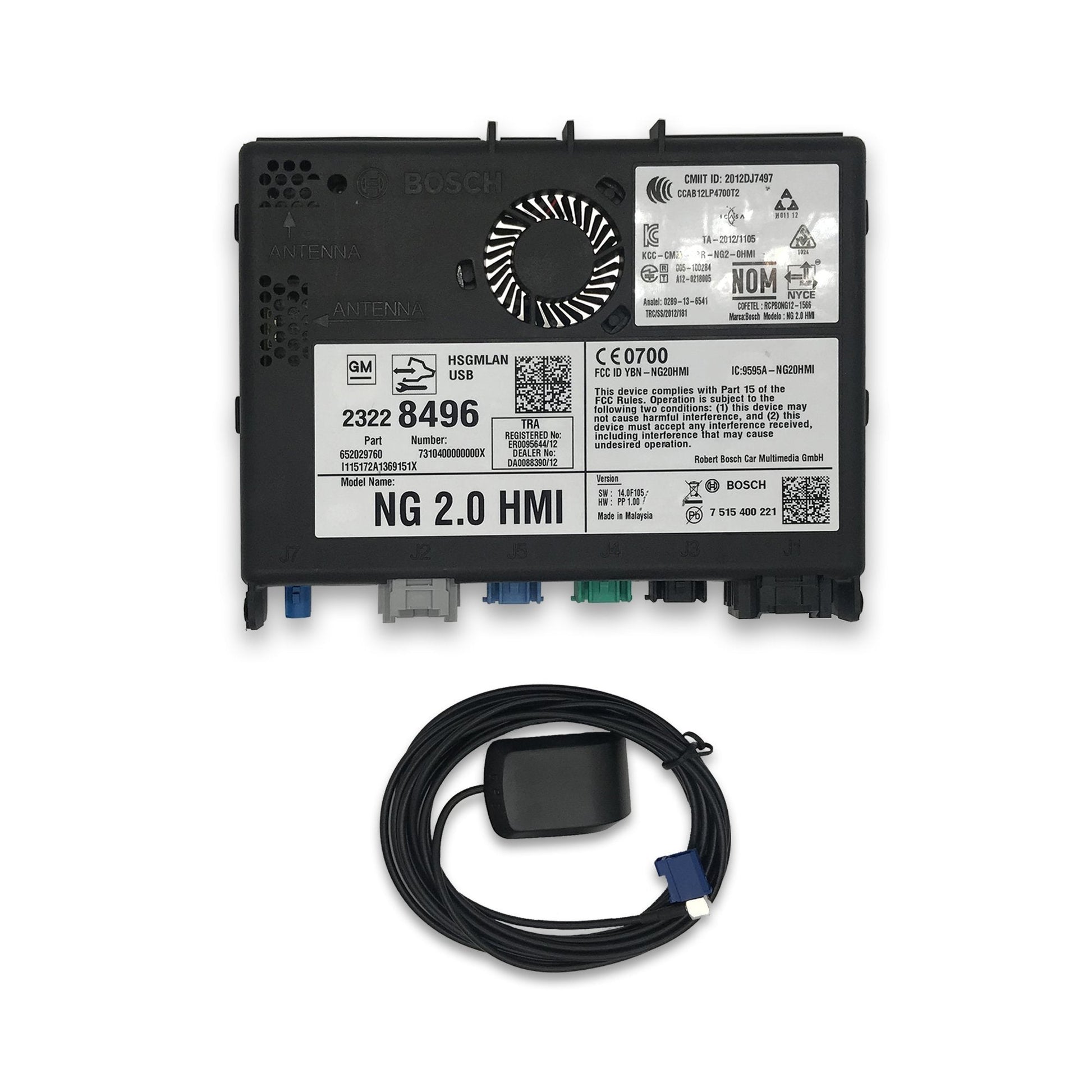 OEM HMI Factory Navigation System with Programming for 2015-2020 Chevy Suburban (Image 1 of 2)