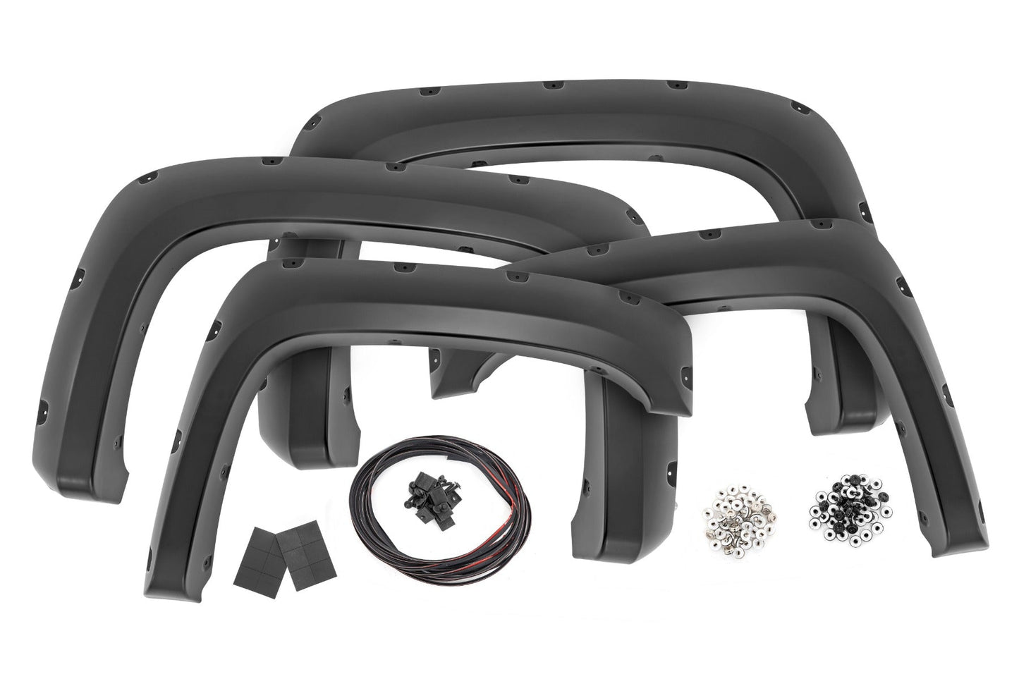 Pocket Fender Flares | 6'7" & 8' Bed | 16 Graystone | Chevy Silverado 1500/2500HD/3500HD (07-14) - Fender Flares (Image 1 of 6)