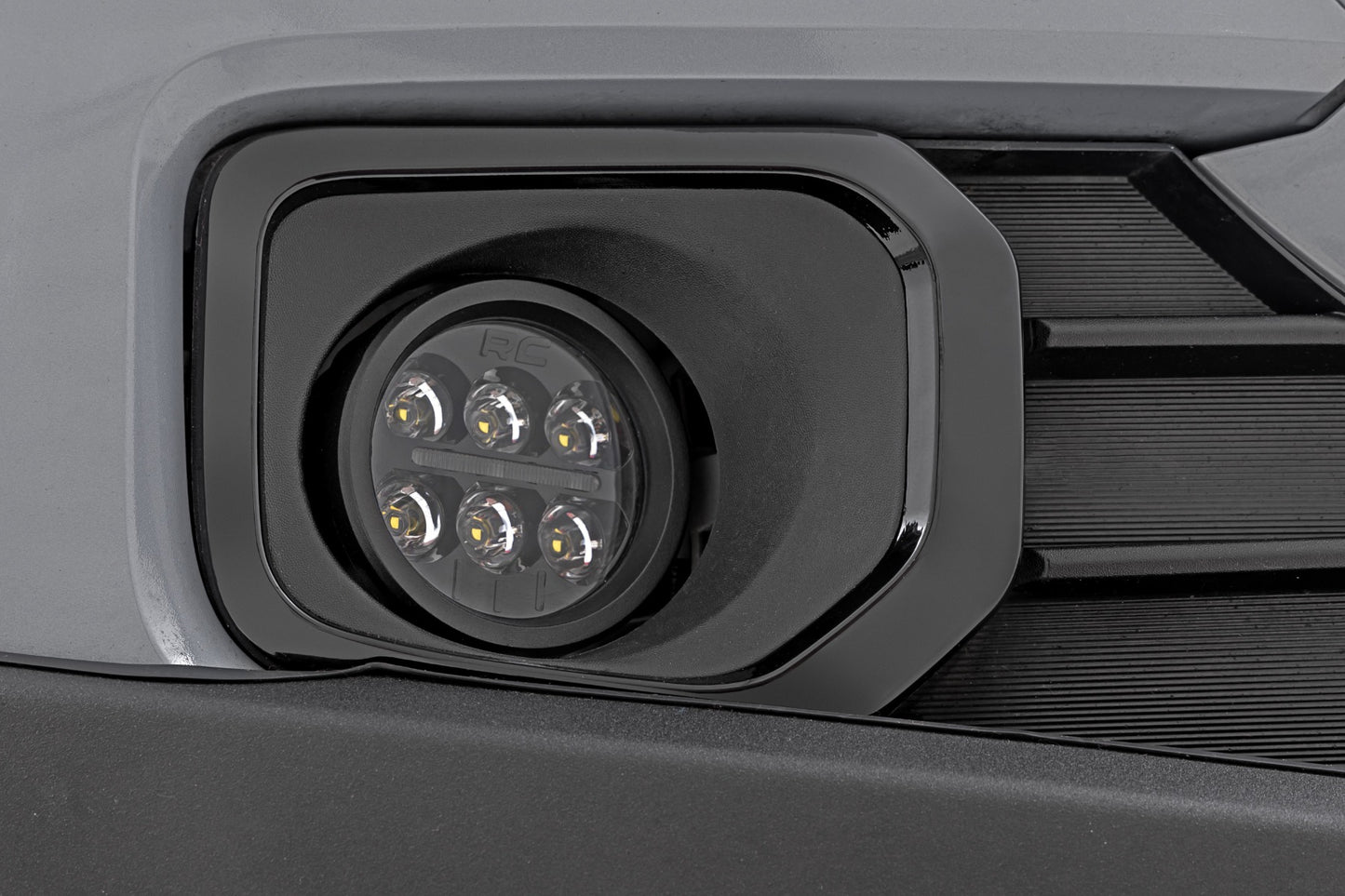 LED Fog Light Kit | 3.5 Inch Round Black Series | Amber DRL | Toyota Tacoma (16-23) - Lighting & Acc (Image 1 of 6)