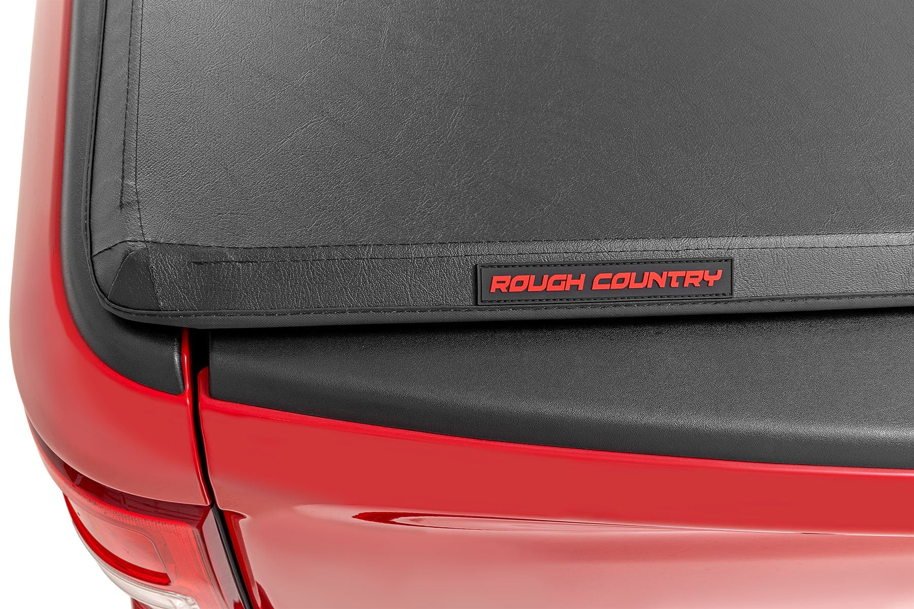 Soft Tri-Fold Bed Cover | 5'10" Bed | Chevy/GMC Sierra 1500 (19-26)/Silverado 1500 (19-26) - Bed Covers (Image 3 of 6)