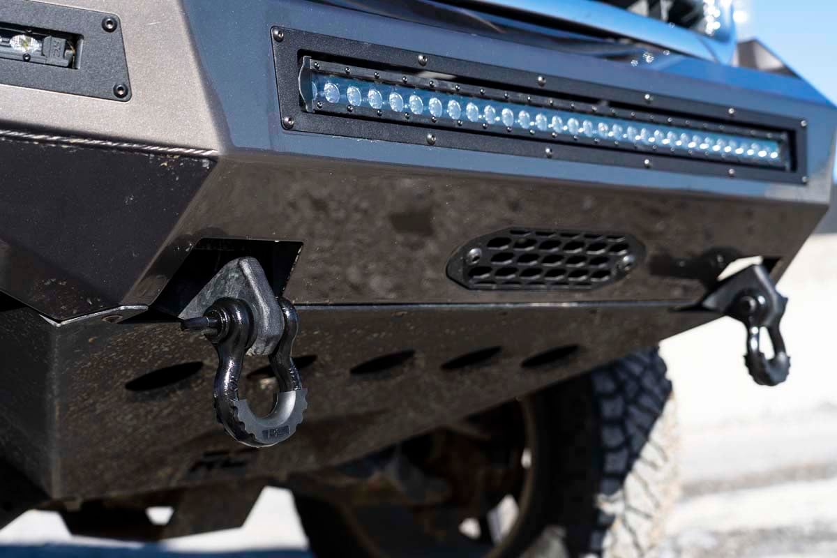 RC Tow Hook Brackets | Chevy Silverado & GMC Sierra 1500 2WD/4WD (2007-2013) (manufacturer page)