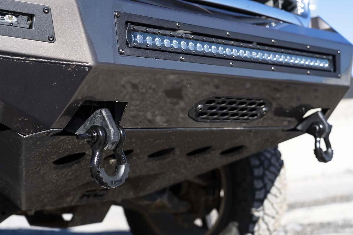 Tow Hook Brackets | Chevy Silverado & GMC Sierra 1500 2WD/4WD (2007-2013) - Winches & Acc (Image 2 of 6)