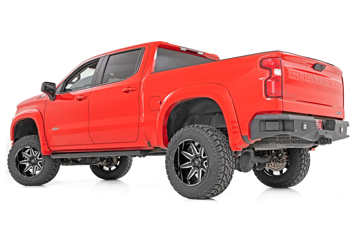 Rough Country 91M Series Wheel | One-Piece | Gloss Black | 20x12 | 6x5.5 | -44mm - RC Wheels (Image 5 of 6)