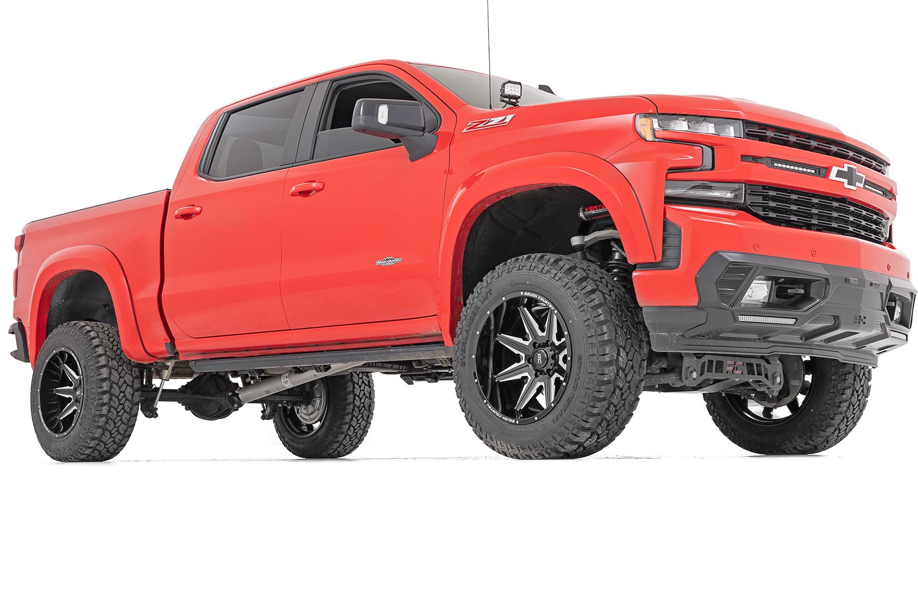 Rough Country 91M Series Wheel | One-Piece | Gloss Black | 20x12 | 6x5.5 | -44mm - RC Wheels (Image 6 of 6)