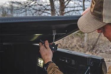 RC Soft Tri-Fold Bed Cover | 5'7" Bed | Ford F-150 (21-26)/F-150 Lightning (22-26) (manufacturer page)