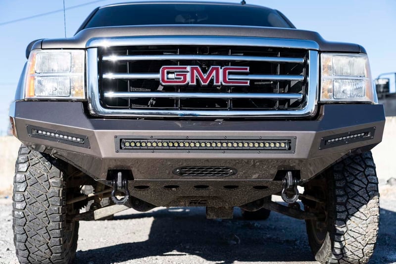 RC Tow Hook Brackets | Chevy Silverado & GMC Sierra 1500 2WD/4WD (2007-2013) (manufacturer page)