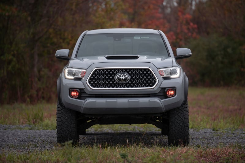 RC Sport Fender Flares | 218 Midnight Black Metallic | Toyota Tacoma (16-23) (manufacturer page)