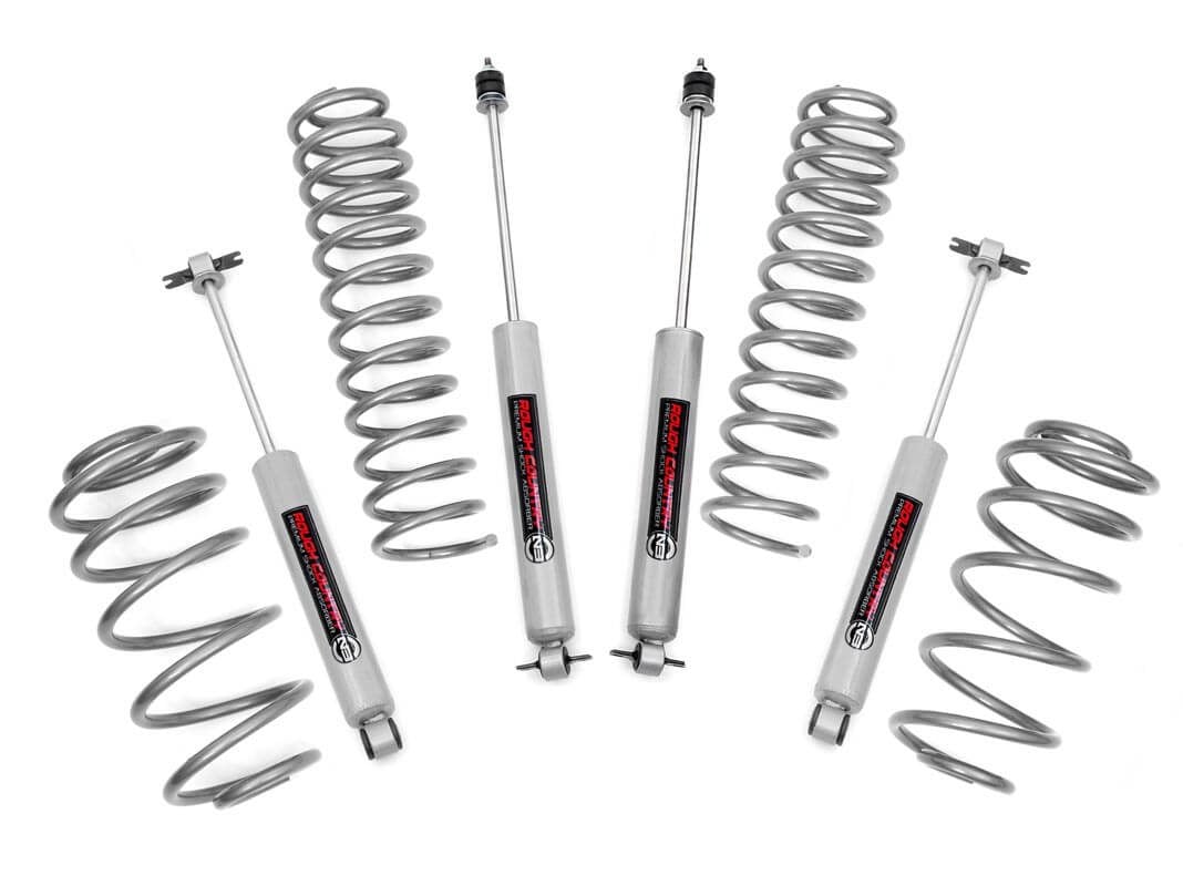 RC 2.5 Inch Lift Kit | 6 Cyl | M1 | Jeep Wrangler TJ (97-06)/Wrangler Unlimited (04-06) (manufacturer page)