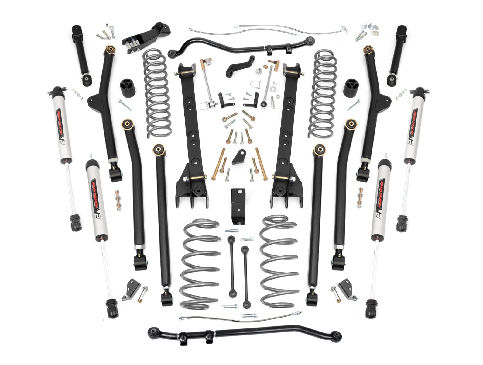 6 Inch Lift Kit | Long Arm | V2 | Jeep Wrangler TJ 4WD (1997-2006) - Susp Lift Kits 4wd (Image 1 of 3)