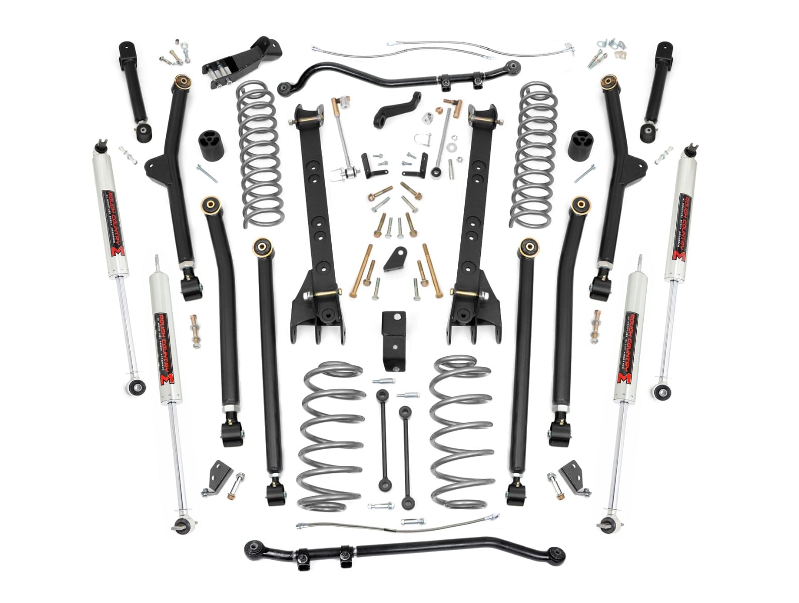 6 Inch Lift Kit | Long Arm | M1 | Jeep Wrangler TJ 4WD (1997-2006) - Susp Lift Kits 4wd (Image 1 of 3)