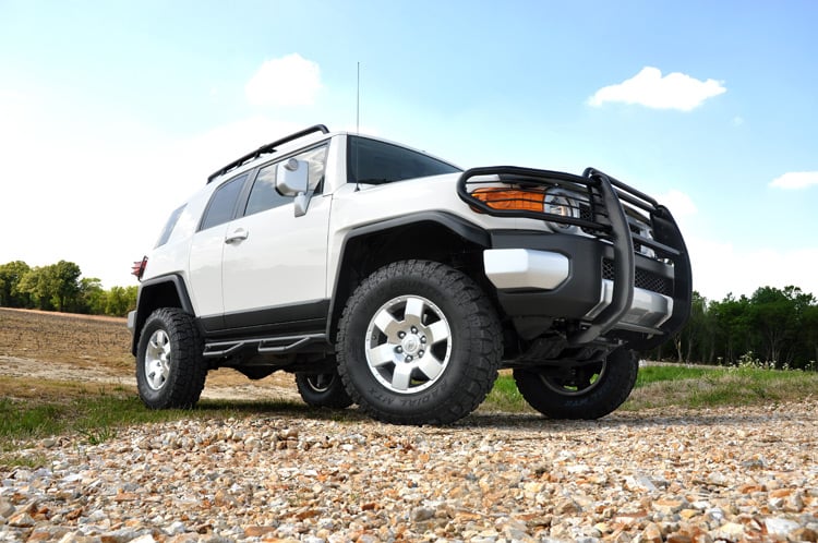 3 Inch Lift Kit | Red Spacers | Toyota 4Runner (03-09)/FJ Cruiser (07-14) - Susp Lift Kits 4wd (Image 4 of 6)
