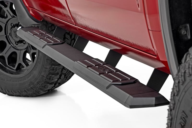 RC TR2 Running Boards | CrewMax | Toyota Tundra 2WD/4WD (2022-2026) (manufacturer page)