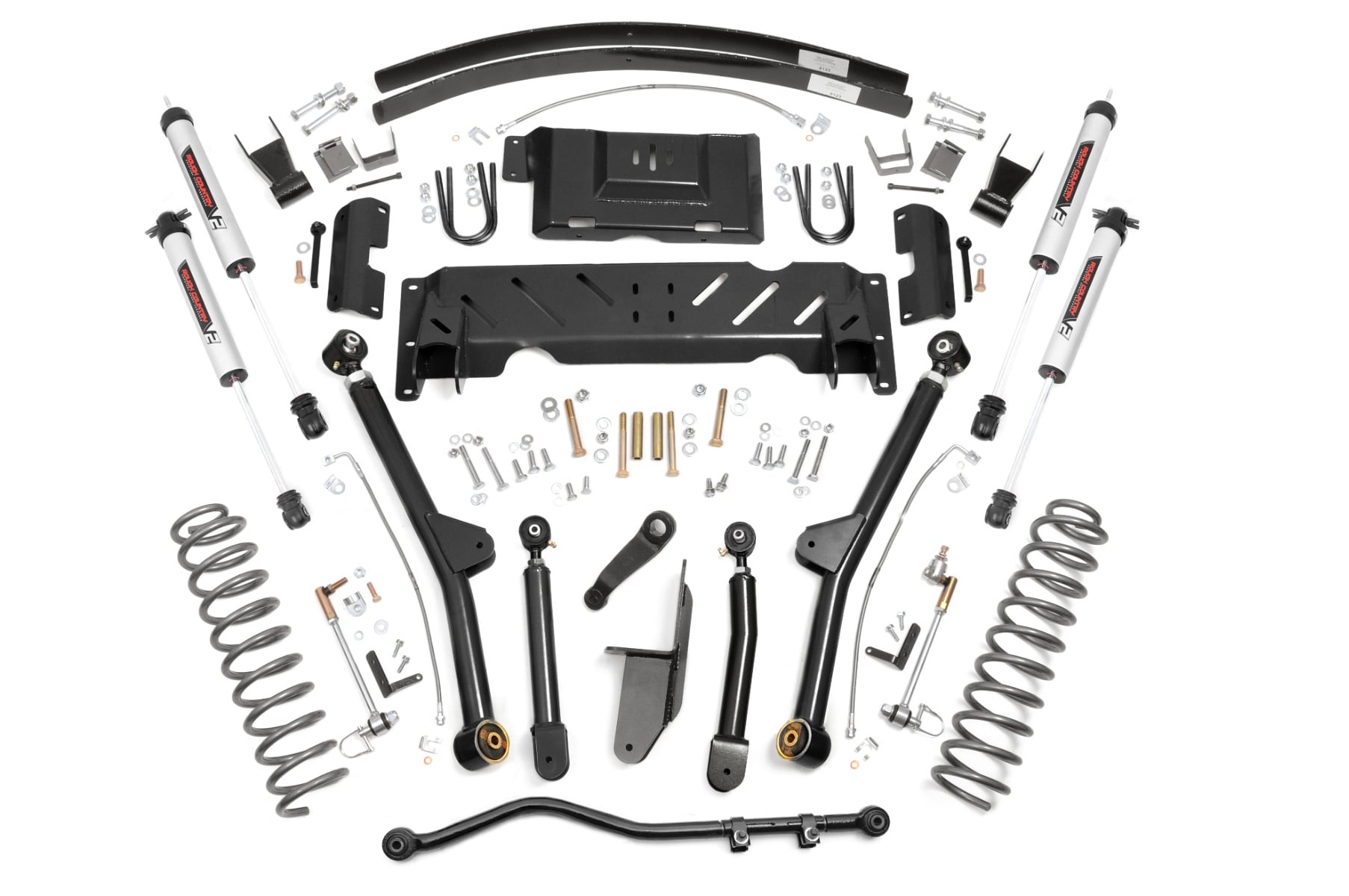 4.5 Inch Lift Kit | Long Arm | RR AAL | NP231 | V2 | Jeep Cherokee XJ (84-01) - Susp Lift Kits 4wd